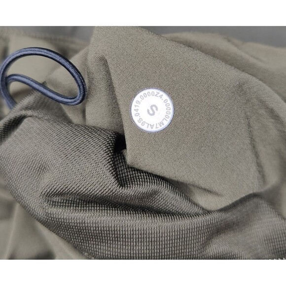 Lululemon THE Liner Short 9" Mens Size Small Shorts Drawstring Dark Olive Green - Picture 6 of 7